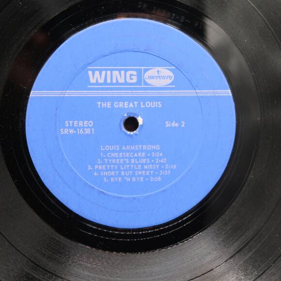 Mercury Louis Armstrong The Great Louis LP Record Vinyl SRW 16381 1968 Vintage - Picture 12 of 12